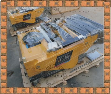 Internal Wall Mortar Render Machine 4mm - 30mm Thick For Cement Plaster