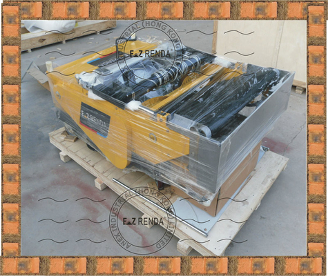 China Supply New Technic Mortar Wall Rendering Machine Ez Renda 1350mm Width For House Plastering
