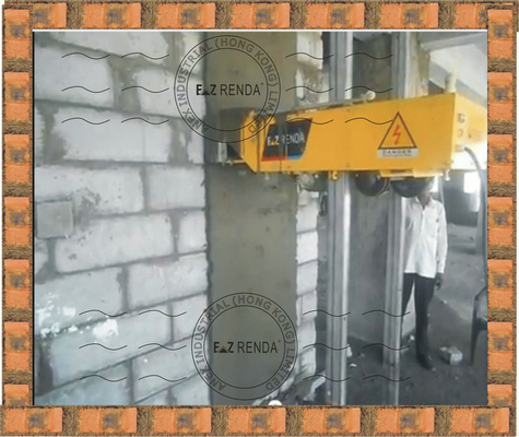 60-70m²/h Automatic Rendering Machine Ez Renda WB-09L For Internal Wall Stucco