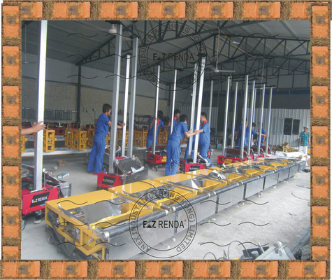 60-70m²/h Automatic Rendering Machine Ez Renda WB-09L For Internal Wall Stucco