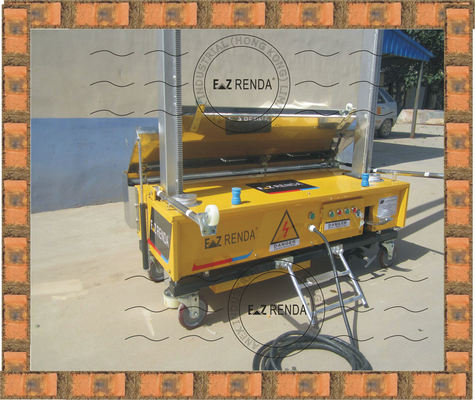 EZ RENDA Wall Spray Render Machine 4mm - 30mm Thick For Cement Mortar
