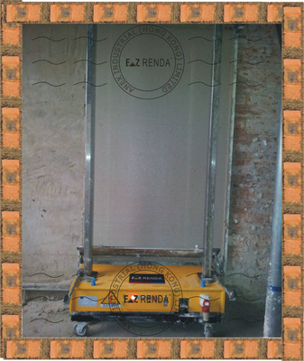 Lime Mortar Wall Plaster Rendering Machine Full Automatic With Hydraulic System EZ-XP