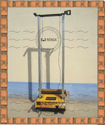 Portable Automatic Plaster Machine 2.2Kw For Brick Cement Wall