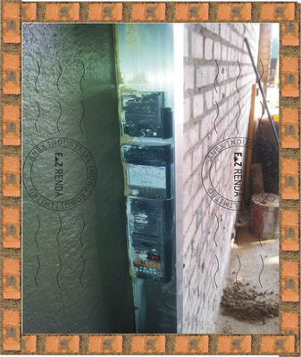 Automatic Mortar Plastering Machine Ez Renda For Cement Bricks Wall