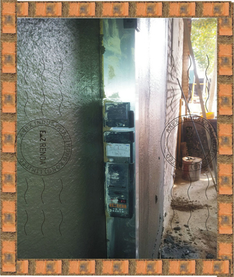 Lime Mortar Automatic Wall Rendering Machine 800mm * 1250mm * 500mm
