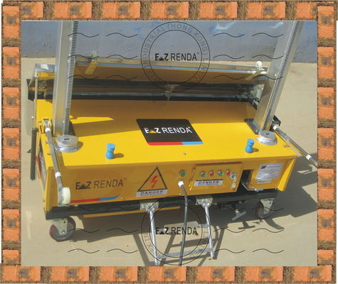 Ready Mix Auto Spray Plastering Machine up to 4.2 m For Internal Wall