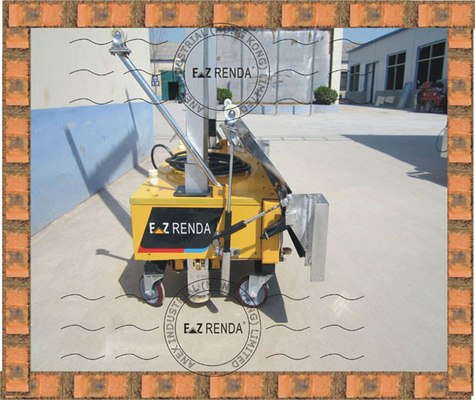 Professional Auto Gypsum Plaster Machine For Lime Mortar Wall Coating and Smoothing 95 m²/h