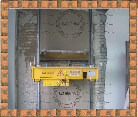 Professional Auto Gypsum Plaster Machine For Lime Mortar Wall Coating and Smoothing 95 m²/h