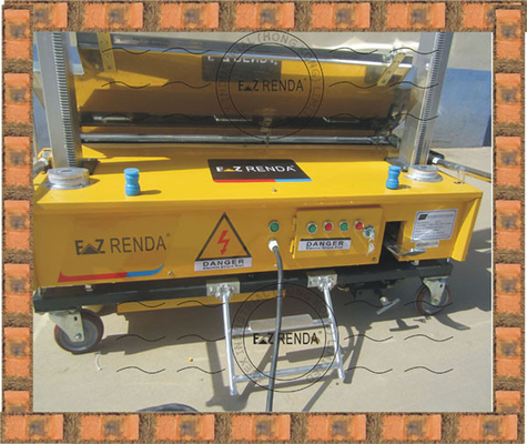 Professional Auto Rendering Machine For Concrete Wall Plaster 4mm - 30mm Thick