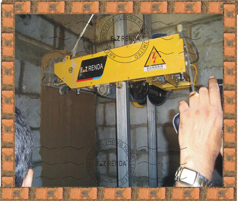 Guangdong Ez Renda Wall Automatic Rendering Machine With Plaster Speed 60-70m²/h for Brick Wall