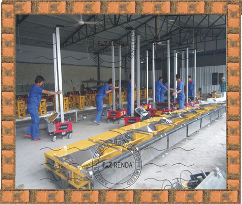 Automatic Internal Wall Render Machine 70 m²/h Most Portable for Room Stucco