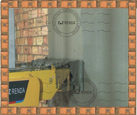China Supply New Technic Mortar Wall Rendering Machine Ez Renda 1350mm Width For House Plastering