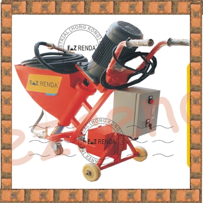 EZ RENDA Power Mortar Spray Machine for Latex Spray Water Spraying 1.1KW / 220V Single Phase Three Phase