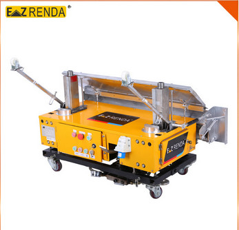 Construction Equipment Wall Concrete Plastering Machine High Efficiency 1M length