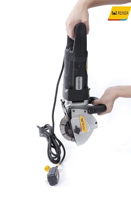 6.8KGS 5 Blades Electric Wall Groove Chase Cutting Tool / Wall Chaser Machine
