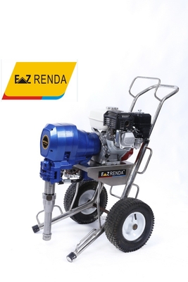 68Kgs Portable Electric Airless Paint Sprayer / Gasoline Spray Putty Powder Cement Spray Machine