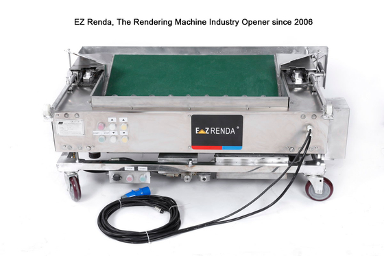 Auto Cleanning System Wall Cement Mortar Rendering Machine High Speed 600 - 750m2 / Day