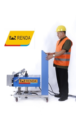 Stainless Steel 0.9KW Wall Rendering Machine For Ready Mix , Perlite , Clay