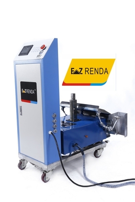 Auto Alignment System Wall Plastering Machine For Gypsum Cement Spray Concrete