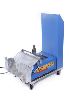 mobile auto wall plastering machine render mortar touch screen one person operate easily
