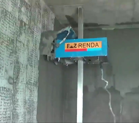 Automatic Wall Rendering Machine Without Pedal Auto Hydraulic System 300sqm Per 8 Hours