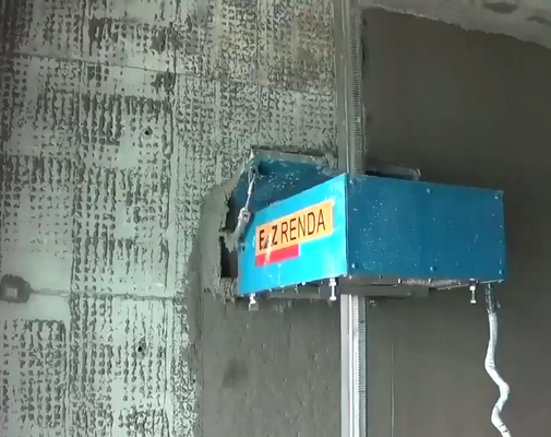 Automatic Wall Rendering Machine Without Pedal Auto Hydraulic System 300sqm Per 8 Hours