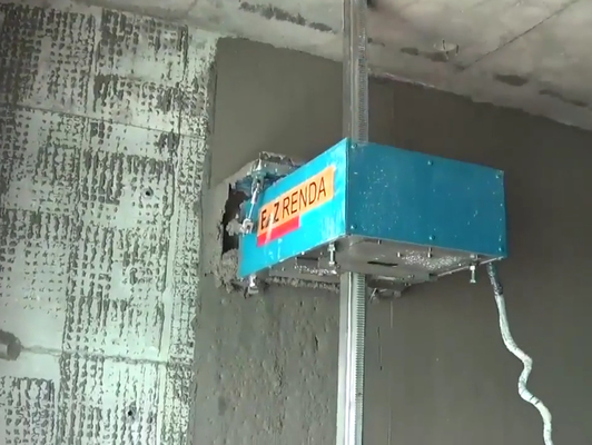 Automatic Wall Rendering Machine Without Pedal Auto Hydraulic System 300sqm Per 8 Hours
