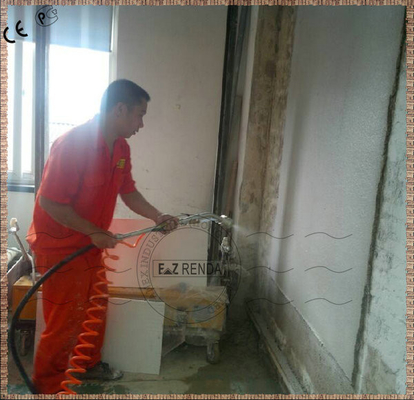 Mortar Sprayer Machine for Paint Spraying with Air Compressor 1.1KW
