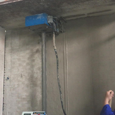Intelligent Touch Screen Operation Automatic Plastering Machine Mobile Type