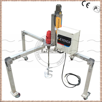 Electric Portable Mortar Mixer For Concrete Mixing 1.5KW 220 Volt