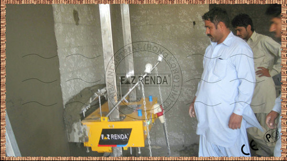 EZ RENDA Most Portable Mortar Rendering Machine For Cement Plaster 4mm - 30mm