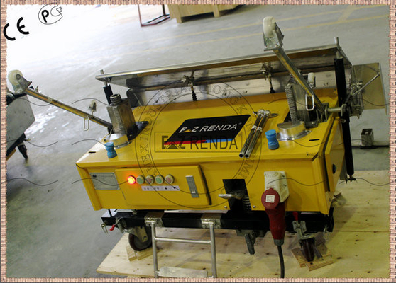 Automatic EZ Renda Rendering Machine For Internal Wall Steel Chain