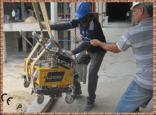 0.75KW Electrical Concrete Plastering Machine For skyscraper Wall Plastering