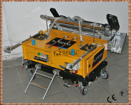 Patented Foshan Manufacture Gypsum Plaster Machine Render Height to 4.2m