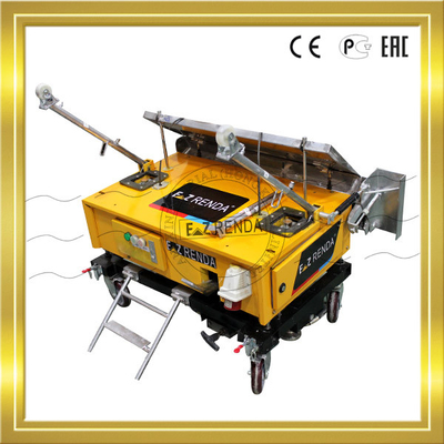 Auto Gypsum Plaster Machine 4mm - 30mm Render Height 4.2m Single Phase