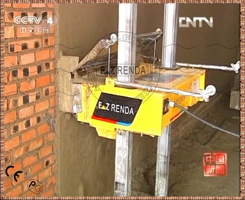 Electronic Gypsum Plaster Machine For External Wall Plastering 0.75KW 220V 100KGS