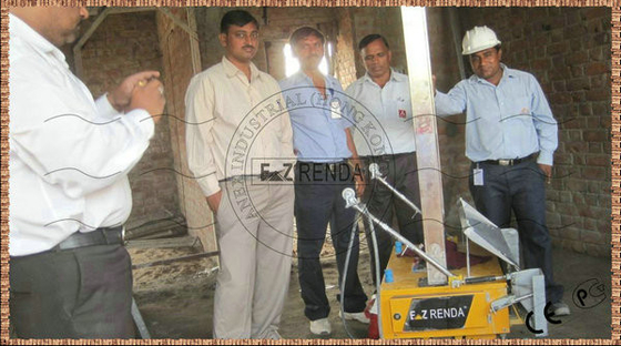 Construction Mortar Plastering Machine Rendering for Block Wall Brick Wall Cement Wall