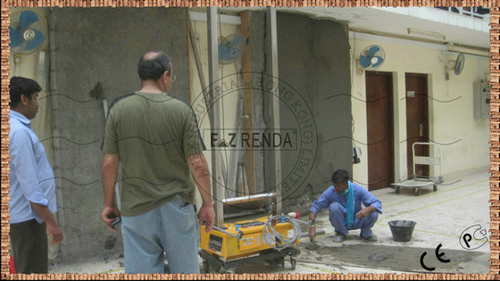 Construction Mortar Plastering Machine Rendering for Block Wall Brick Wall Cement Wall