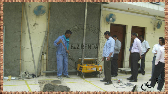 Construction Mortar Plastering Machine Rendering for Block Wall Brick Wall Cement Wall