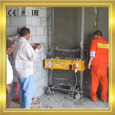 Cement Wall Smooth surface Plastering Machine In Stock Ez renda Supplier