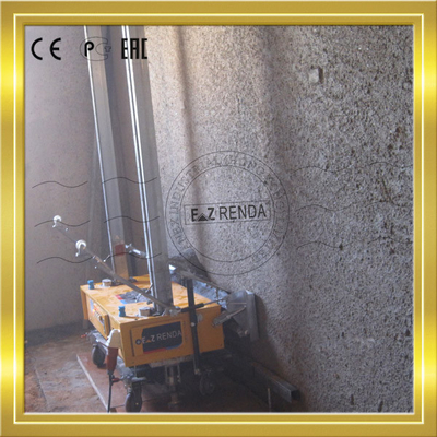 Gypsum Plaster Automatic Plastering Machine For villas Single Phase 220V 50HZ / 60HZ 100kg