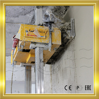 High Speed  Electrical Wall Rendering Machine For Internal Wall Power 0.75kw