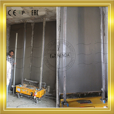 Ez renda Auto Rendering Machine With Steel Chain Positioning Tool plastering