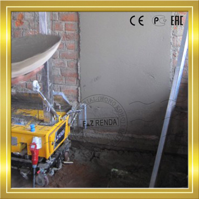 80 m² - 100 m² / hour Render Speed Auto Plastering Machine For External Wall