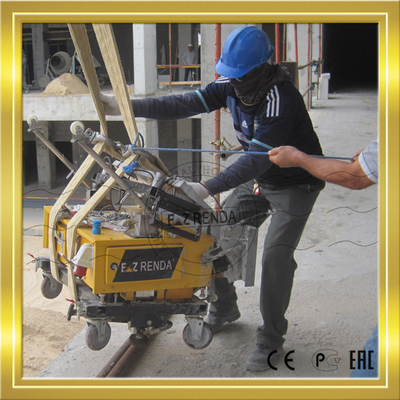 High Productivity Wall Mortar Render Machine With Remote Controller