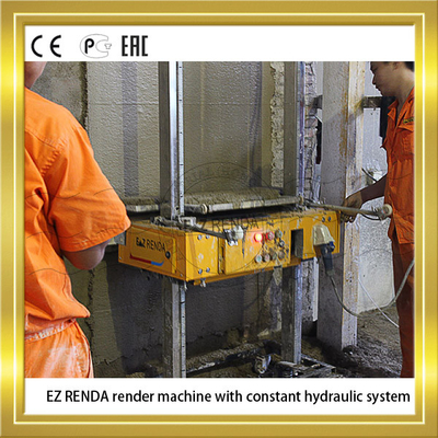Stainless Steel 304 Cement Plastering Machine For Skyscraper