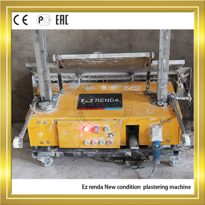 Hydraulic System Plaster Rendering Machine With 100cm Plastering Trowel