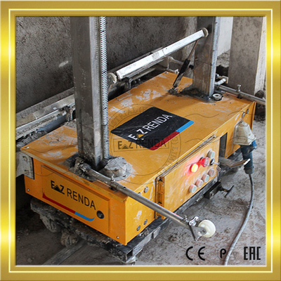 Hydraulic System Plaster Rendering Machine With 100cm Plastering Trowel
