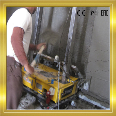 Remote Controller Cement Rendering Machine Single Phase With Cement Mortar Render