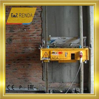 Electric Remote Auto Plastering Machine With Ready Mix Mortar For Birck Wall